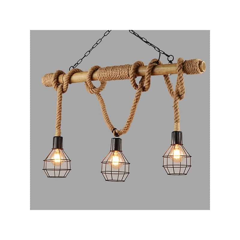 Lampe suspendue cordes Lampe suspendue cordes