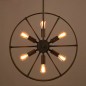 Lampe suspendue roue métallique Lampe suspendue roue métallique