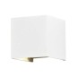 Applique murale carré 6W IP54 blanc Applique murale carré 6W IP54 blanc