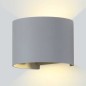 Applique murale ronde 6W gris Applique murale ronde 6W gris