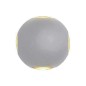 Applique murale ronde 4W grise Applique murale ronde 4W grise