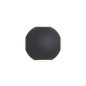 Applique murale ronde 4W noire Applique murale ronde 4W noire