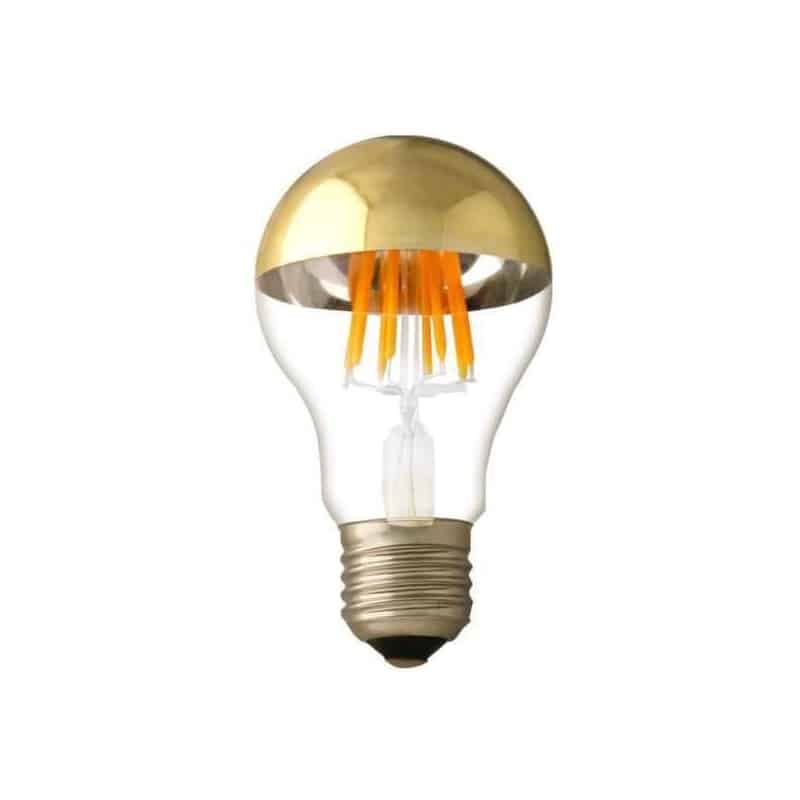 Ampoule E27 7W A60 filament miroir bas Ampoule E27 7W A60 filament miroir bas