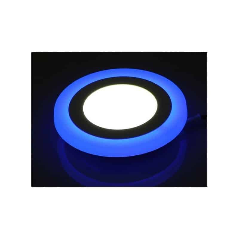Spot Extra Plat 2 Couleurs 9W Blanc Froid et Bleu Spot Extra Plat 2 Couleurs 9W Blanc Froid et Bleu