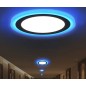 Spot Extra Plat 2 Couleurs 9W Blanc Froid et Bleu Spot Extra Plat 2 Couleurs 9W Blanc Froid et Bleu