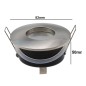 Spot douche 12V IP65 Inox Spot douche 12V IP65 Inox