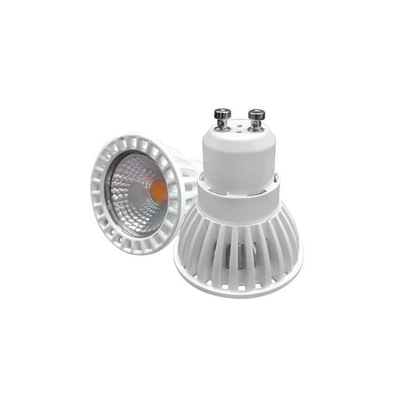 1 AMPOULE LED MAISON GU10 12W 220V - COULEUR BLANC CHAUD 3000K