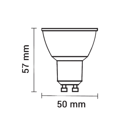 Ampoule GU10 5W 38°