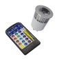 Ampoule GU10 5W 50° RGB avec télécommande Ampoule GU10 5W 50° RGB avec télécommande
