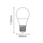 Ampoule E27 11W A60 dimmable Ampoule E27 11W A60 dimmable