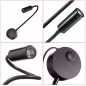 Applique murale flexible 3W noir Applique murale flexible 3W noir