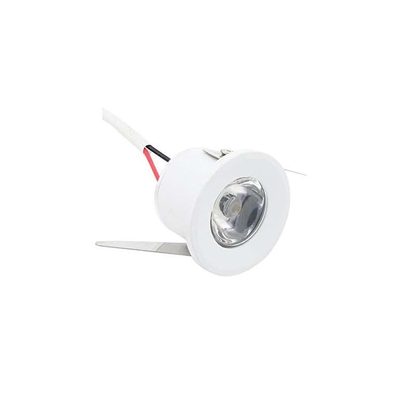 Mini Spot Led Encastrable 1w Dc12v - Blanc Naturel 4000k à Prix