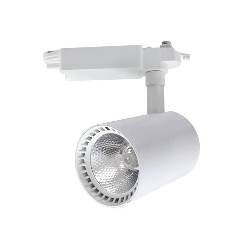 Projecteur intérieur monophasé 30W Blanc Projecteur intérieur monophasé 30W Blanc