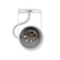 Projecteur intérieur monophasé GU10 Blanc Projecteur intérieur monophasé GU10 Blanc