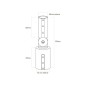 Support articulé lampadaire Ø60mm vers Ø70mm Support articulé lampadaire Ø60mm vers Ø70mm