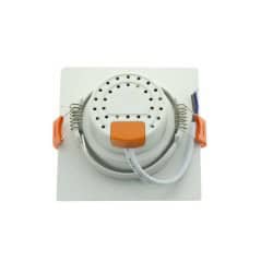 Spot orientable 12W Carré Blanc