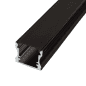 Profilé aluminium Noir Ruban LED 17,5x14mm Profilé aluminium Noir Ruban LED 17,5x14mm
