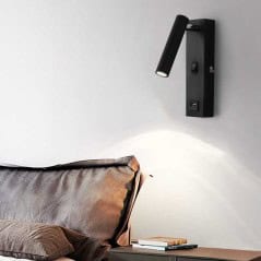 Applique murale 3W avec port USB