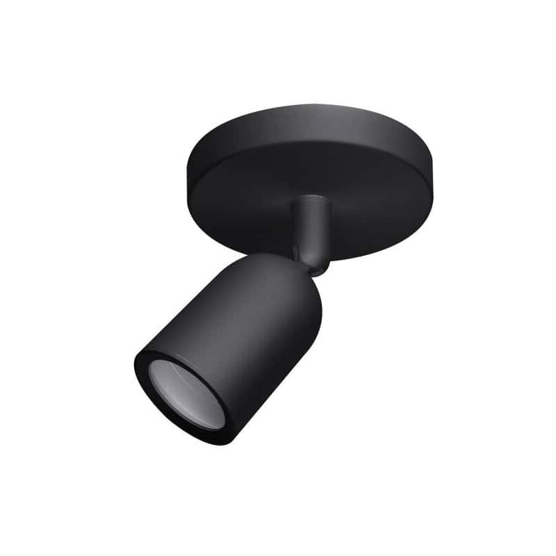 Plafonnier GU10 orientable Noir Plafonnier GU10 orientable Noir