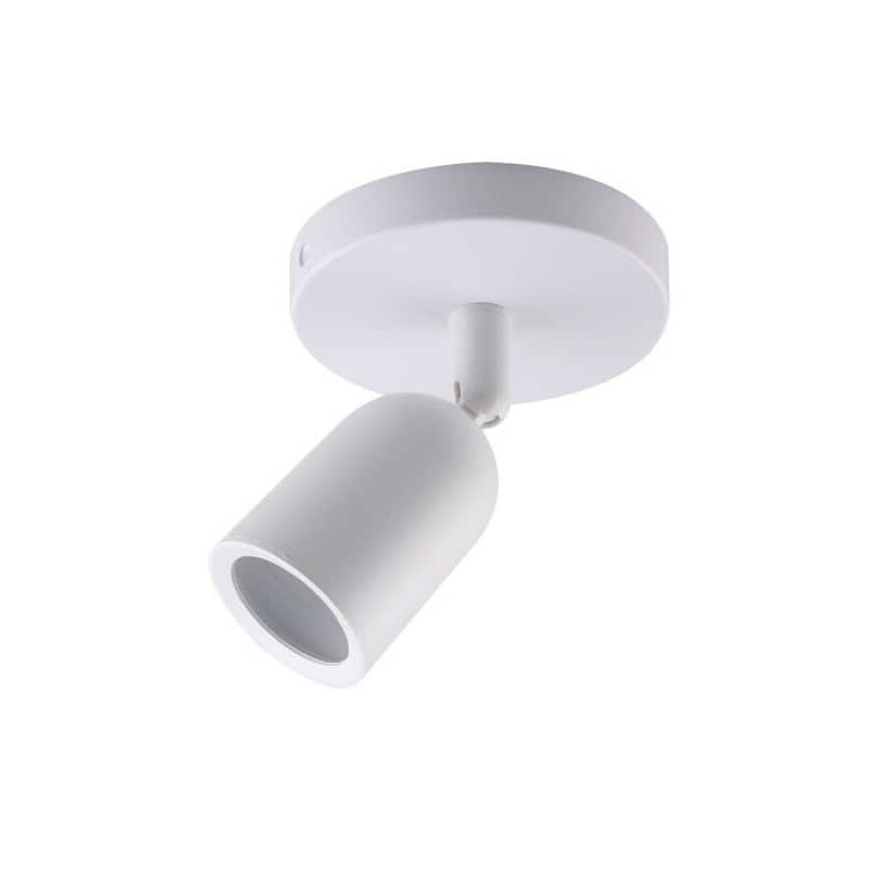 Plafonnier GU10 orientable Blanc Plafonnier GU10 orientable Blanc