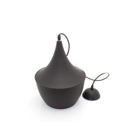 Lampe suspendue E27 Noir