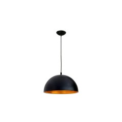 Lampe suspendue E27 Noir Vintage