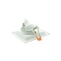 Spot orientable GU10 carré Blanc