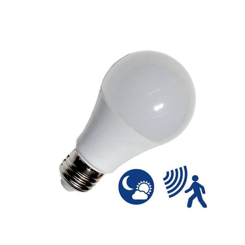 Ampoule E27 9W avec détecteur Ampoule E27 9W avec détecteur