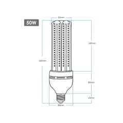 Ampoule E27 50W 360 degrès