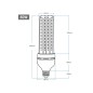 Ampoule E27 CFL 50W Ampoule E27 CFL 50W