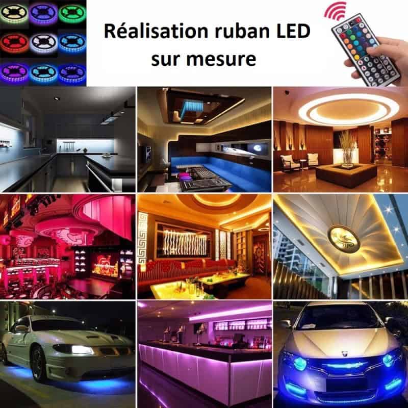 Prestastion ruban LED sur mesure