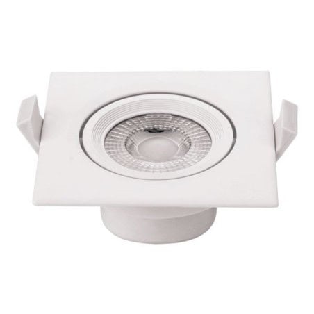 Spot orientable 7W Carré Blanc